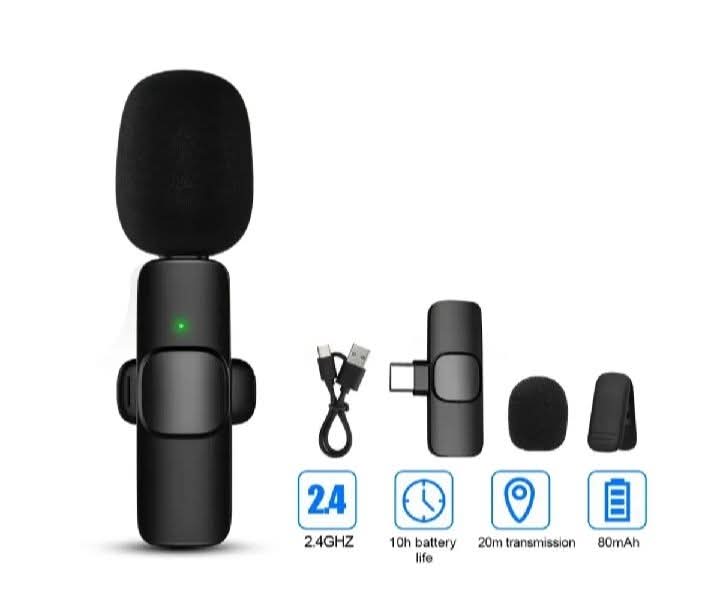 🎤 K8 Wireless Bluetooth Microphone
